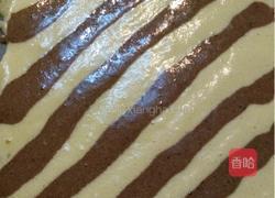 双色可可蛋糕卷的做法图解10