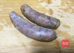 香肠炒荷兰豆的做法图解3