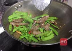 香肠炒荷兰豆的做法图解10
