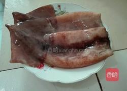 蒜苔鱿鱼丝的做法图解3