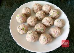 冬菇肉丸子的做法图解4