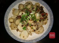 剁椒蒸芋头的做法图解4