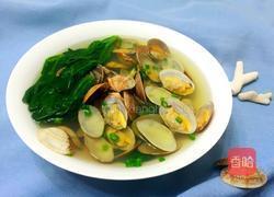 花蛤菠菜汤的做法图解5