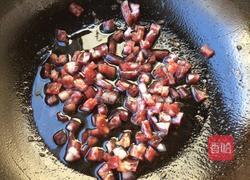 腊肠虾仁什锦炒饭的做法图解6