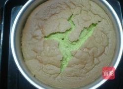 菠菜戚风蛋糕的做法图解7