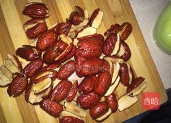 香甜椰蓉果仁红枣糕的做法图解1