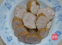 油炸肉饼的做法图解2