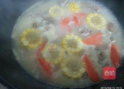 胡萝卜玉米烧排骨的做法图解9