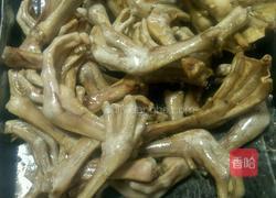 鲍汁扣鹅掌的做法图解2