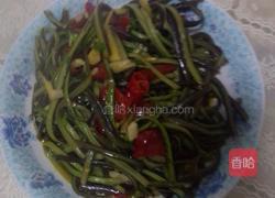 素炒蕨菜的做法图解5