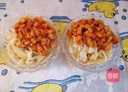 茄汁杏鲍菇盖面的做法图解5