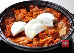 猪肉泡菜汤的做法图解7