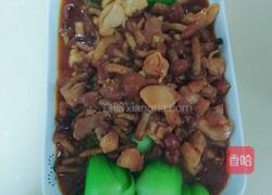 鸡肉炒滑子蘑的做法图解7