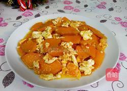 咸蛋炒南瓜的做法图解6