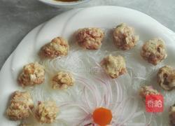 粉蒸洋葱肉丸的做法图解6