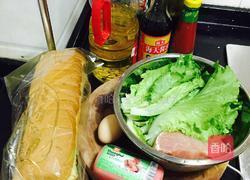 简易猪排三明治的做法图解1