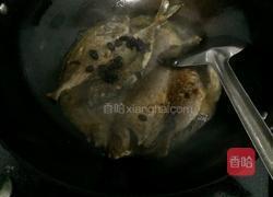 煎煮蓝子鱼的做法图解4