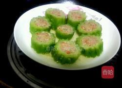 苦瓜酿肉的做法图解5