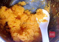 香芒红薯芝麻球的做法图解3