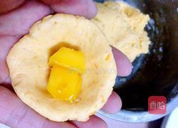 香芒红薯芝麻球的做法图解7