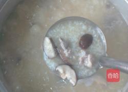 香菇瘦肉粥的做法图解4