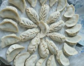 韭菜雞蛋蝦仁餃子