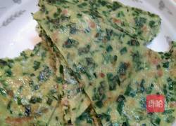 韭菜鸡蛋煎饼的做法图解7