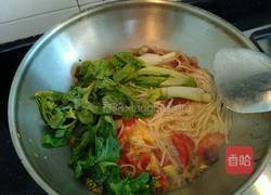 番茄肉蛋面的做法图解12