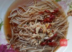 清蒸金针菇的做法图解4