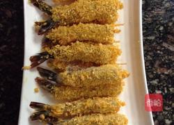 黄金炸虾的做法图解7