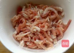 青椒肉丝的做法图解2