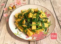 韭菜炒豆腐的做法图解6