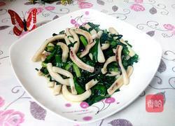 韭菜炒鱿鱼的做法图解6