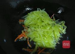 素炒莴苣丝的做法图解6