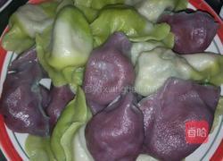 彩色荠菜水饺的做法图解7