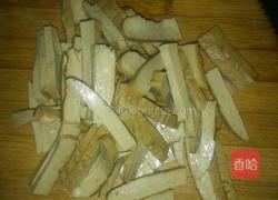 胡萝卜炒豆干的做法图解3