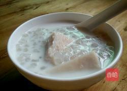 椰奶香芋西米露甜品羹的做法图解6