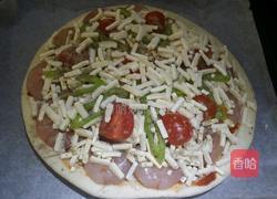 鲜虾披萨的做法图解3