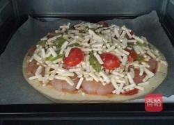 鲜虾披萨的做法图解4