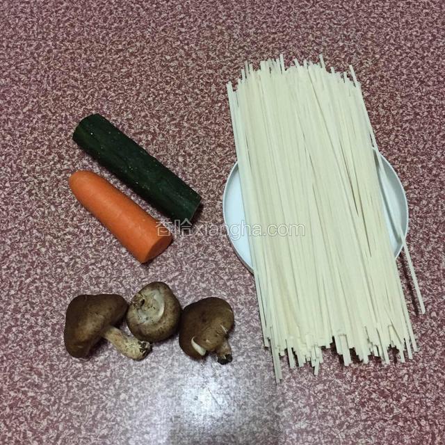 准备好所有的材料