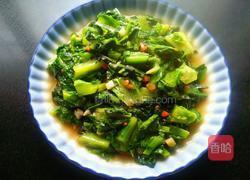 蒜香莴笋叶的做法图解5