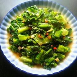 蒜香莴笋叶的做法[图]