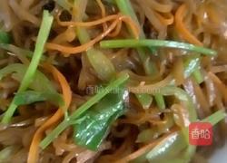 炒疙瘩丝的做法图解4