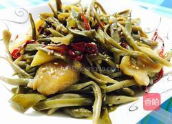 炒干豆角的做法图解5