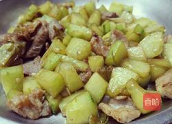 青瓜炒肉的做法图解4