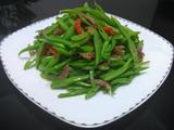 云豆丝炒香肠的做法[图]