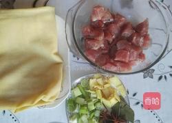 千张结烧肉的做法图解1