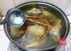 五指毛桃煲鸡汤的做法图解7