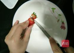 巧克力草莓的做法图解2