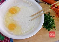 蔬菜煎饼的做法图解2